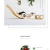 Silk Rose Hanging Vine - Faux Flower Garland for Home Décor