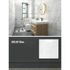 Marble wall decals featuring white marble patterns used as decorative tiles in a modern bathroom setting.