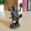 Jade Green Hanuman Statue – Resin Hindu Monkey God Figurine for Home Decor