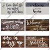 Personalized Wooden Family Sign for Home Wall Décor
