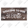Personalized Wooden Family Sign for Home Wall Décor