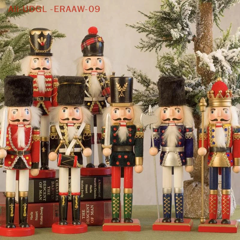 Handcrafted Wooden Nutcracker Soldier Christmas Decoration