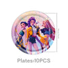 K-Pop Theme Disposable Party Set