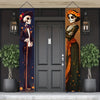 Day of the Dead Sugar Skull Door Banners – Set of 2