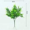 Artificial Fern Grass Bouquet – 7-Branch Green Plastic Plant