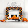 Autumn Maple Leaf Garland for Fireplace & Mantel Decor