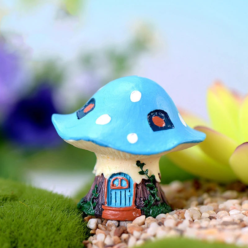 Miniature Fairy Garden Ornaments | Set of Resin Accents