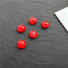 Round Resin Cabochons with Gold Foil for Jewelry Making