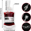 Reusable PVC Blood Drink Bags for Halloween Parties