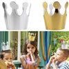 Happy Birthday Paper Party Hats – Prince & Princess Crowns for Kids and Adults