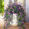 Multicolor Violet Artificial Flower Vine for Home Decor