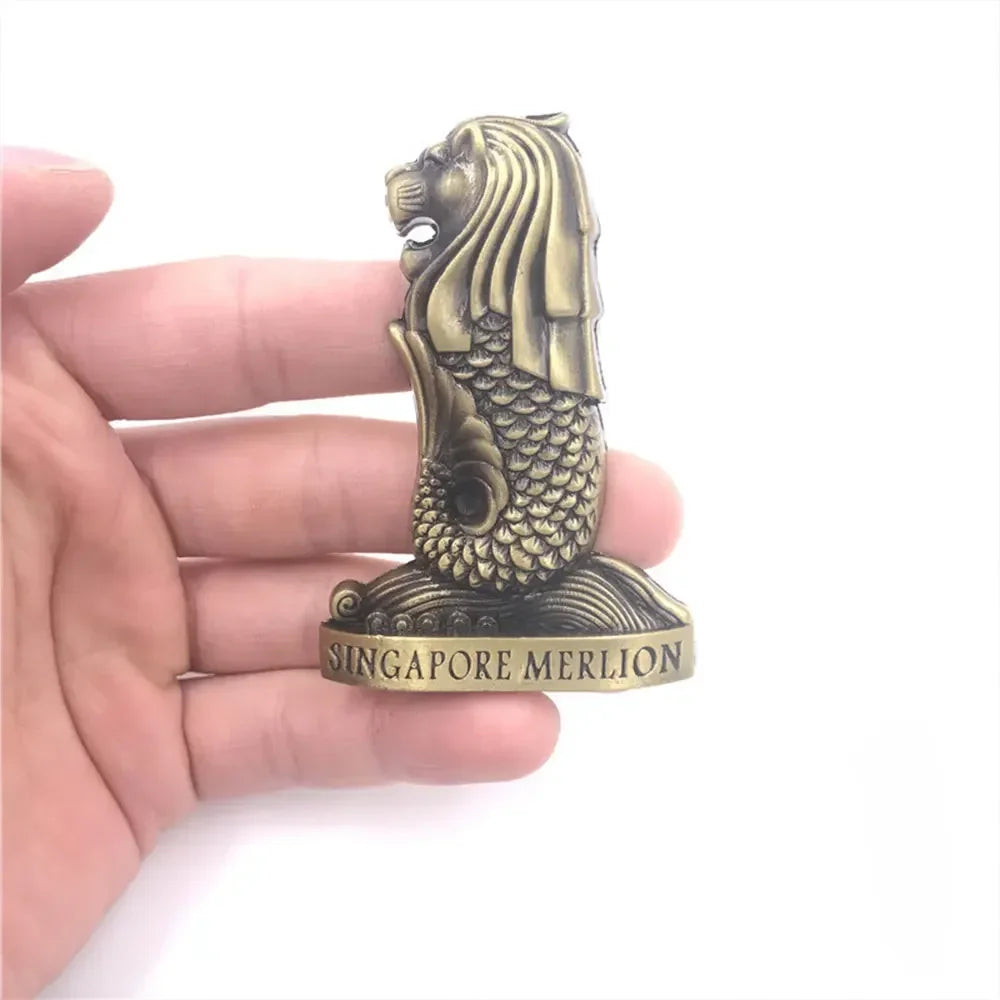 Travel Souvenir Fridge Magnets Set
