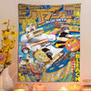 Japanese Anime Tapestry Wall Hanging for Bedroom & Dorm Decor