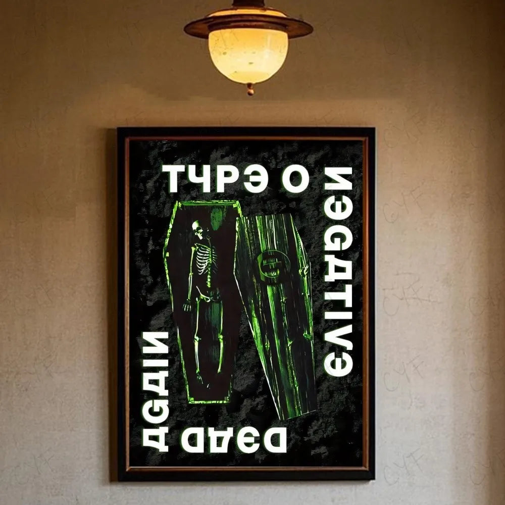 Type O Negative Band Poster – HD Art Print for Walls
