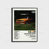 Album cover for Nostalgia Ultra by Frank Ocean featuring a dark, moody aesthetic.