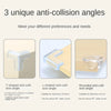 Three unique anti-collision angles of soft silicone corner protectors for baby safety