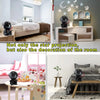 A projector lamp featuring a star and moon design used for room decoration and night light effect.
