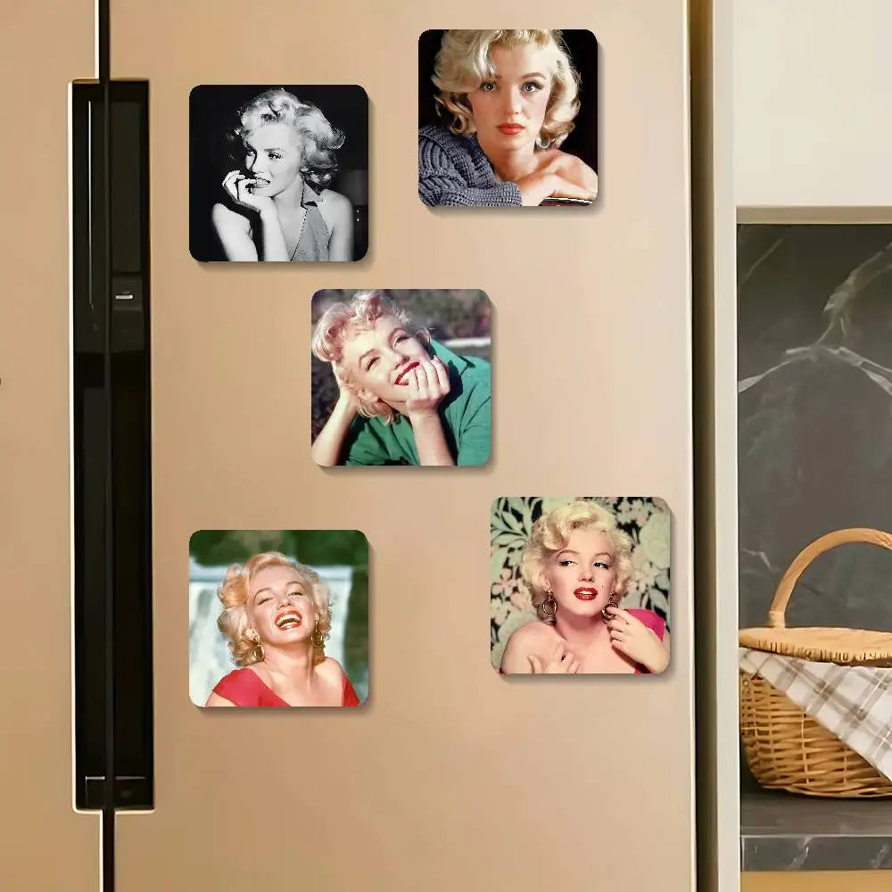 Marilyn Monroe Cartoon Fridge Magnets – Retro Pop Art Decor