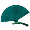 Classic Bamboo Folding Fan with Tassel
