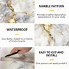 Peel-and-Stick Marble Wall Sticker for Home Decor