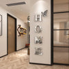 Acrylic Mirror Wall Stickers with Butterfly Design