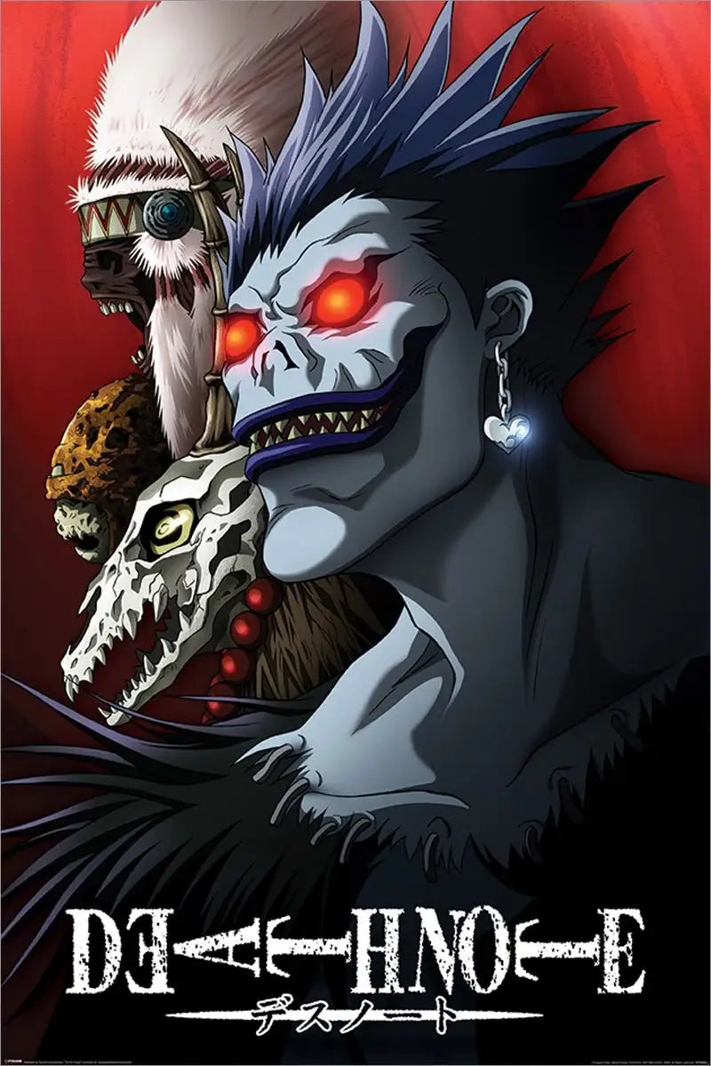 Death Note Anime Canvas Wall Art - Yagami Light Poster