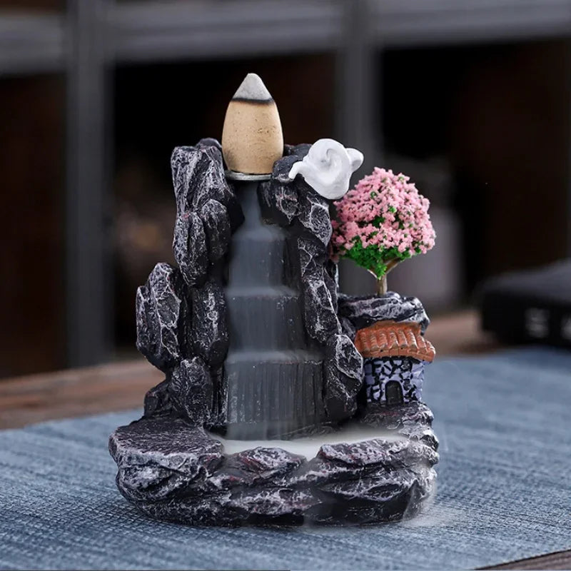 Zen Waterfall Backflow Incense Burner