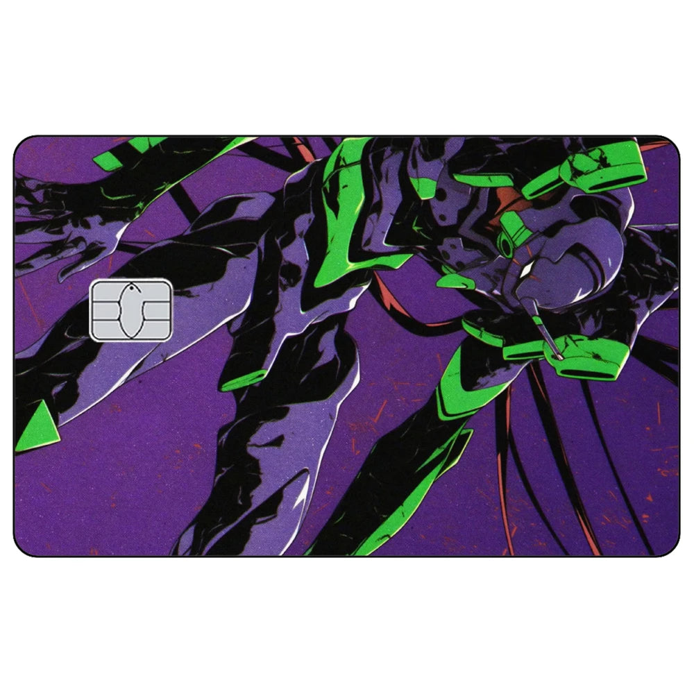 Matte Anime Card Skin Sticker for Credit and Debit Cards