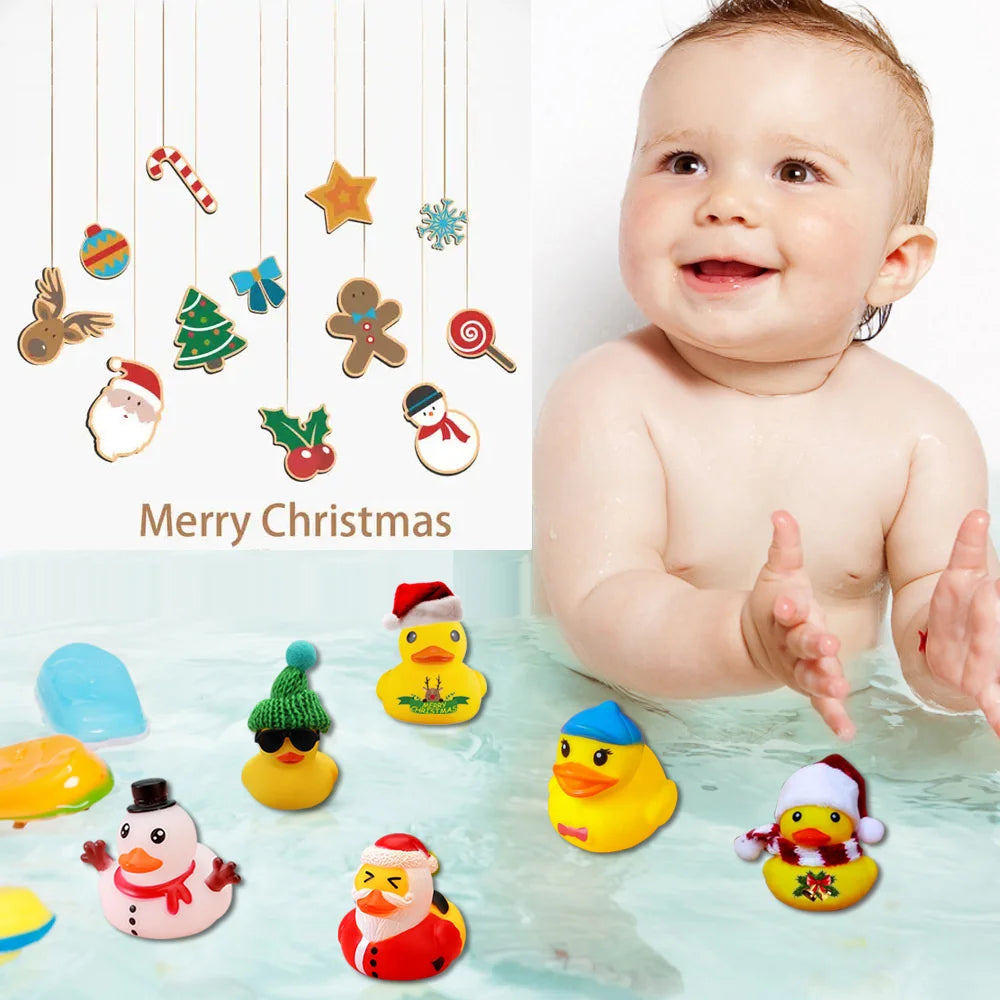 24-Day Christmas Rubber Duck Advent Calendar