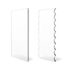 Acrylic Cake Scraper Set for Smoothing and Decorating