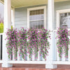Multicolor Violet Artificial Flower Vine for Home Decor