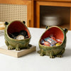 Ceramic Frog Storage Bowl