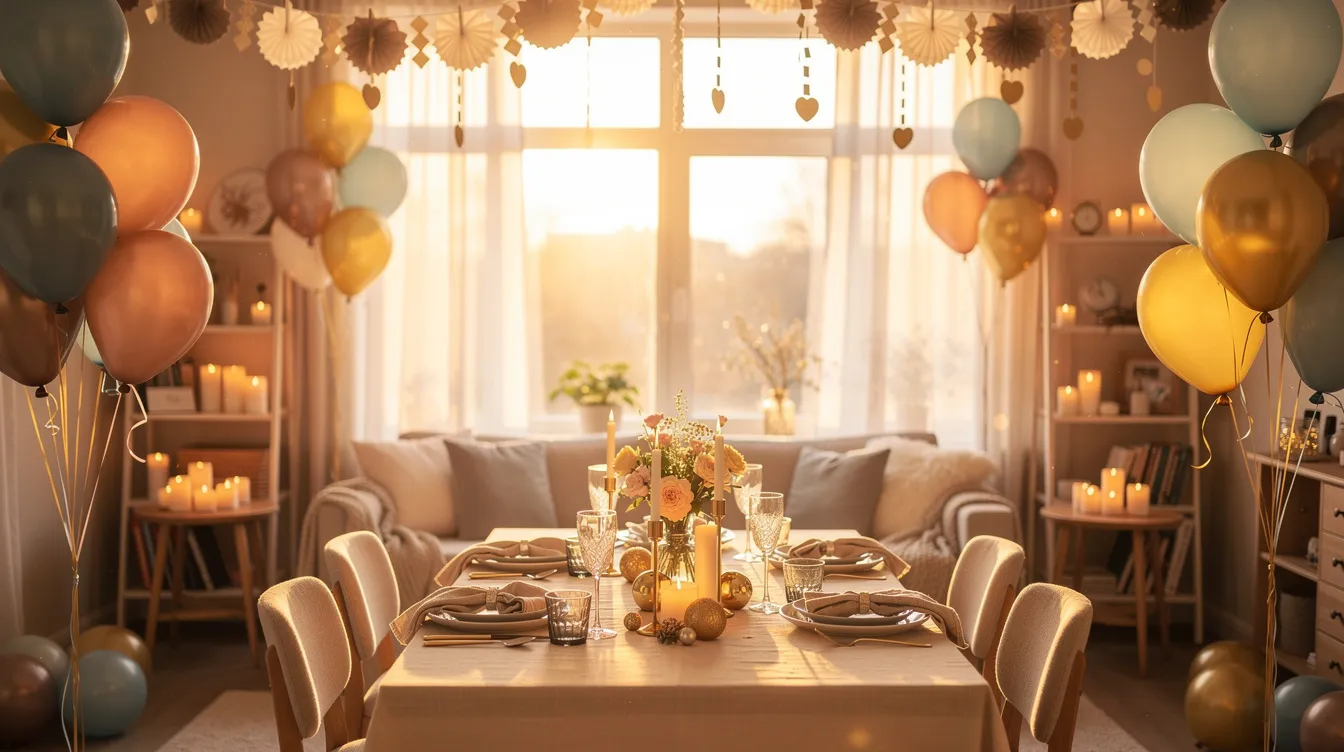 Festive décor. Unforgettable parties.